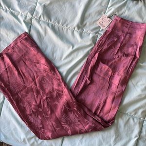 Zara satin pants